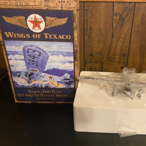 Wings of Texaco 1927 Ford Tri-Motored Monoplane 7th in Series - Picture 1 of 5